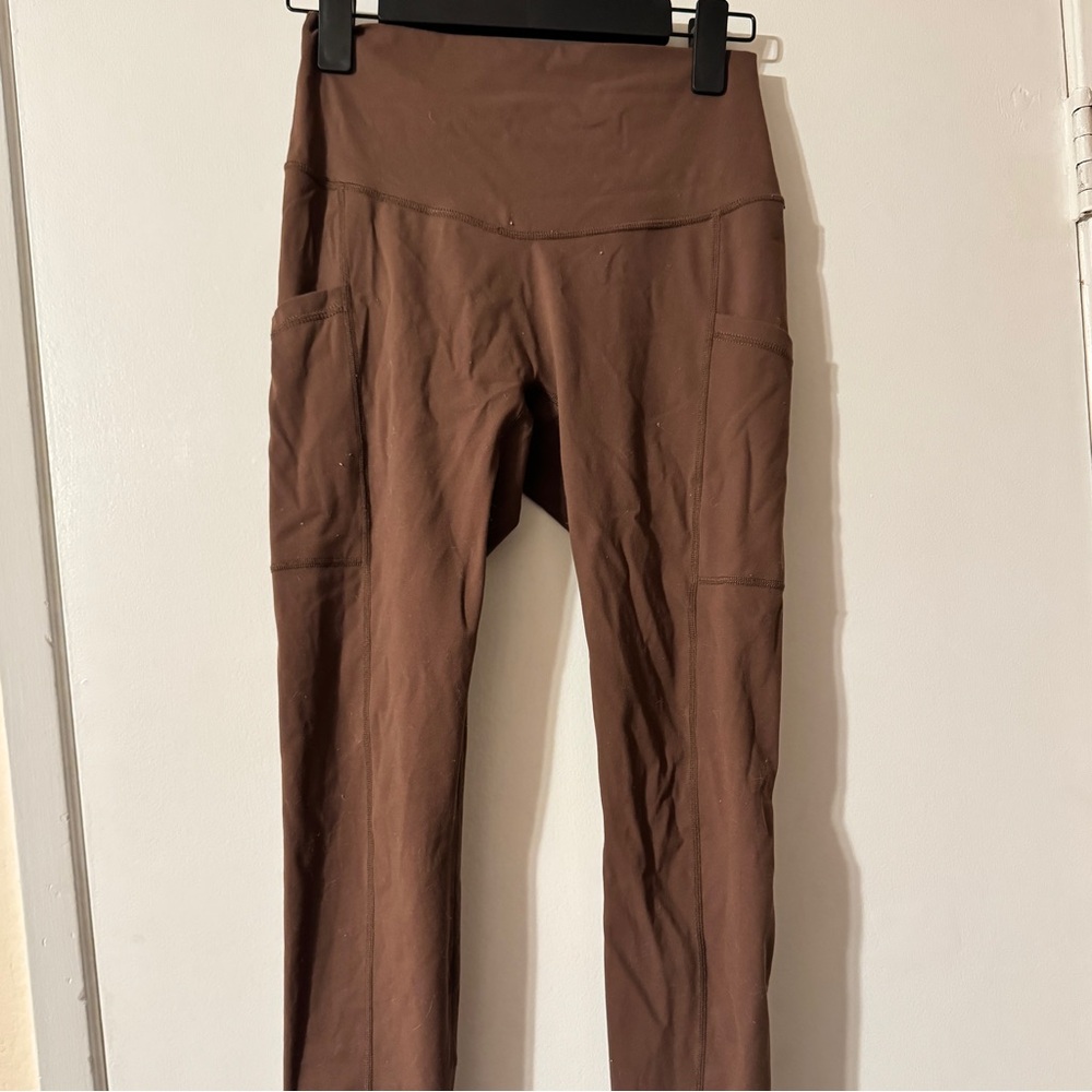 POPFLEX Brown Supersculpt Leggings